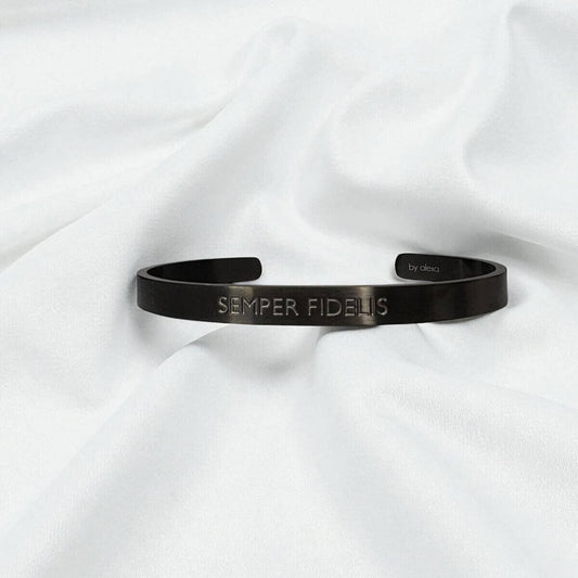 Mantra-Armreif "SEMPER FIDELIS"