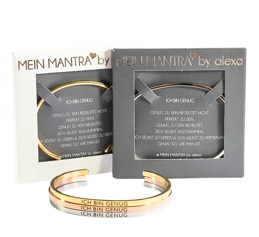 Mein Mantra-Armreif "ICH BIN GENUG"