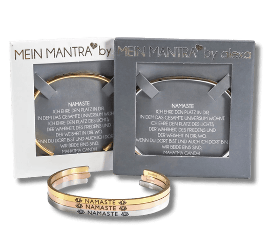 Mein Mantra-Armreif "NAMASTE"