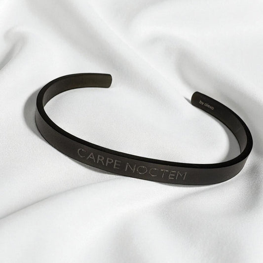 Mantra-Armreif "CARPE NOCTEM"